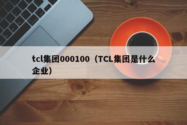 tcl集团000100（TCL集团是什么企业）,第1张
